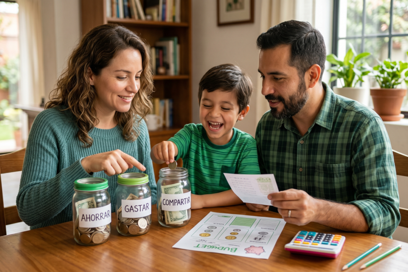 ¿Cómo enseñar educación financiera en casa?: Guía para padres de familia